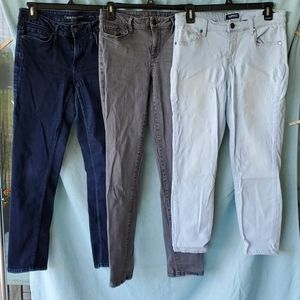 Lot of 3 Pairs of Jeans